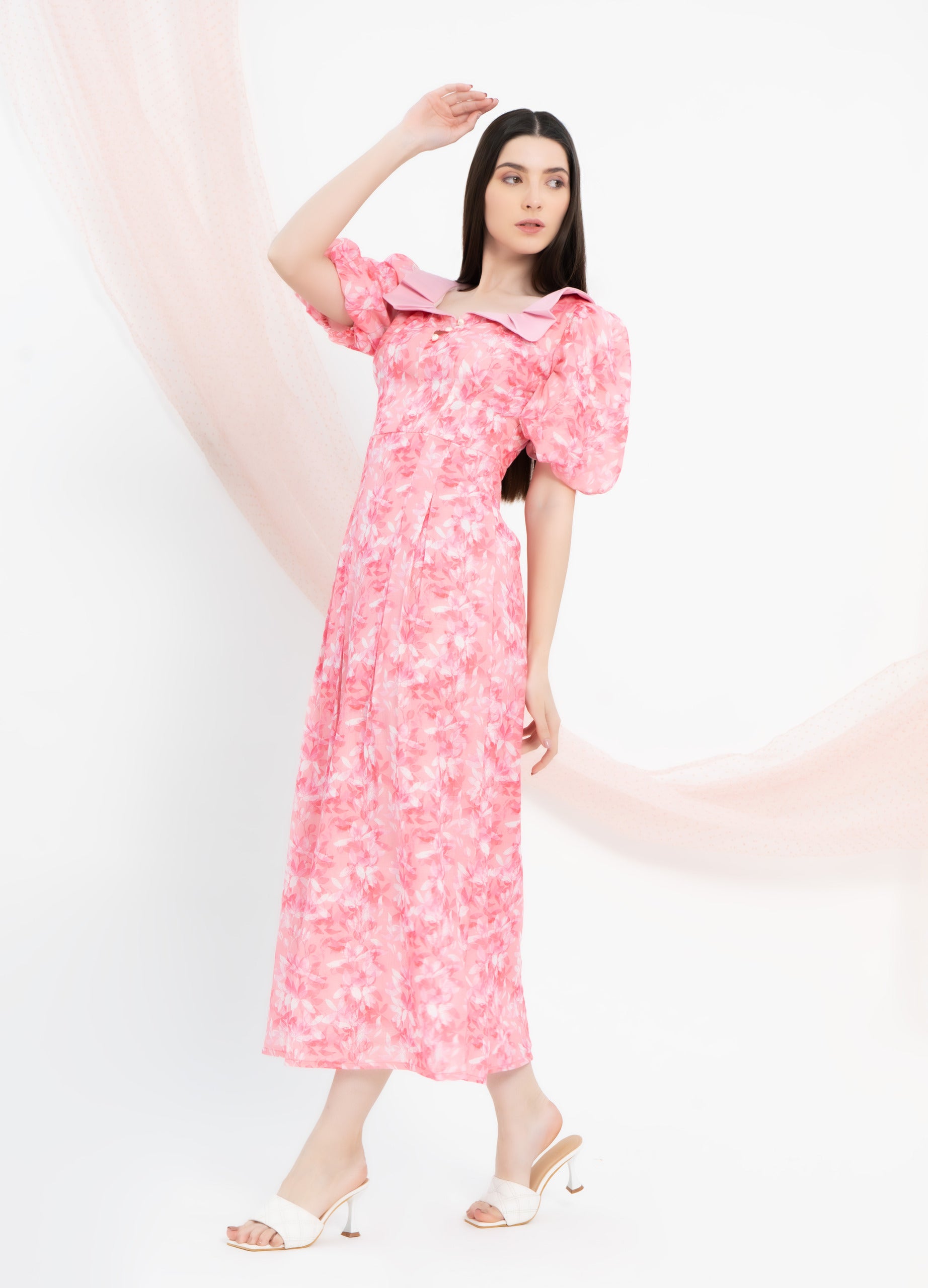 Fragrant floral dress